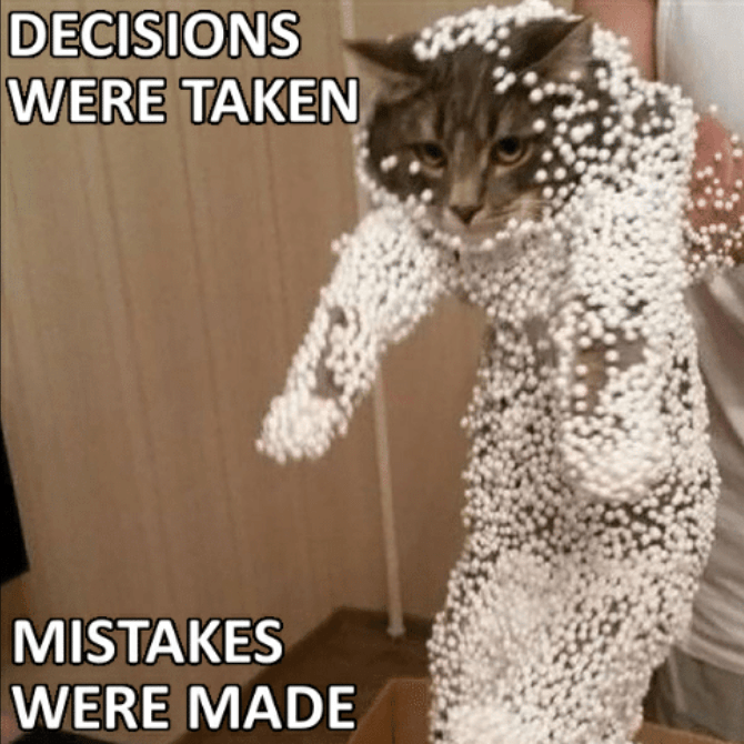 Mistakes Were Made