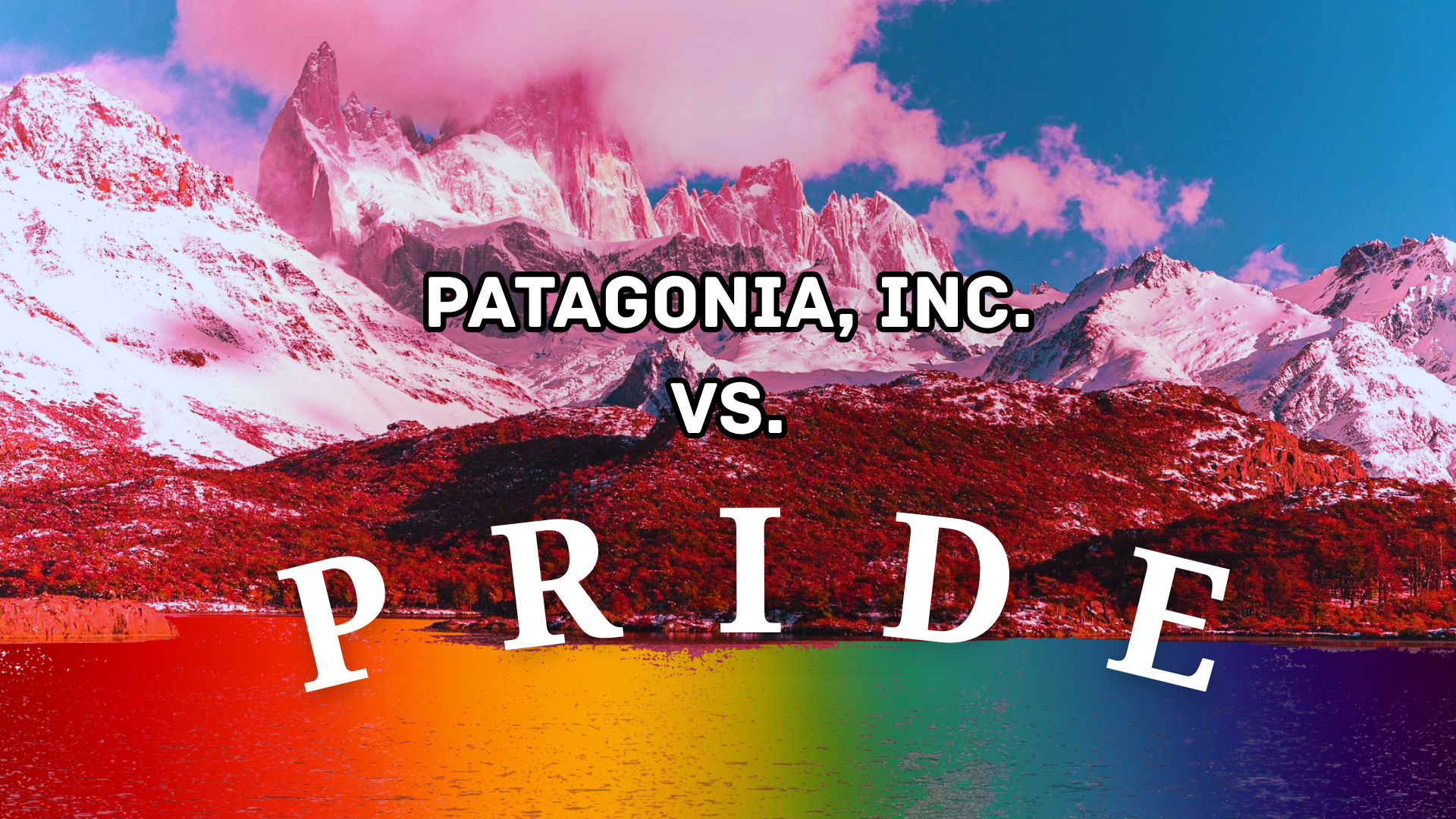 Patagonia, Inc. challenges PRIDE
